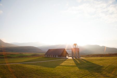 Grass field reception